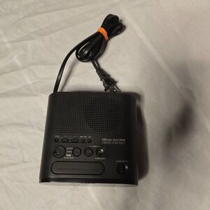 Vintage Sony Dream Machine FM/AM Alarm Clock Radio Model ICF-C218 Tested & Works